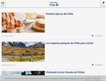 Tablet Screenshot of cosasdechile.com